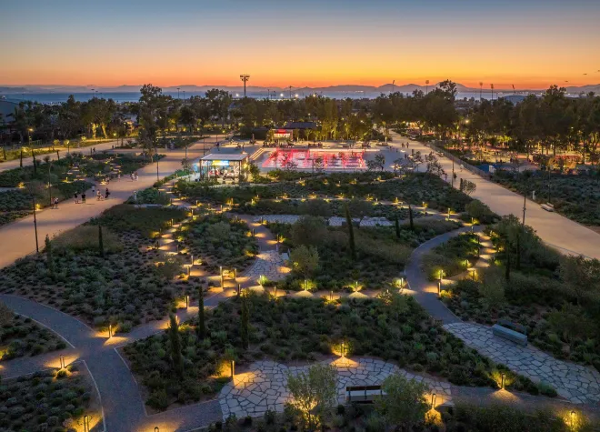 Ellinikon Experience Park Aerial