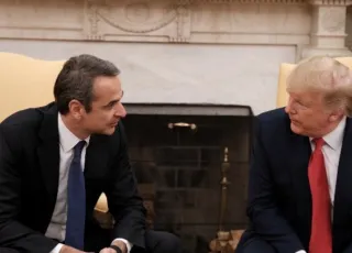 mitsotakis trump